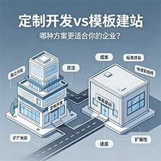 南通建站-定制开发vs模板建站：哪种方案更适合你的企业？