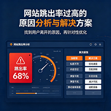 南通建站-网站跳出率过高的原因分析与解决方案