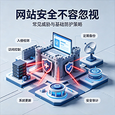 南通建站-网站安全不容忽视：常见威胁与基础防护策略