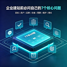 南通建站-企业建站前必问的7个核心问题 - 网站建设规划指南