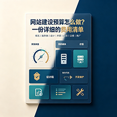 南通建站-网站建设预算怎么做？一份详细的费用清单