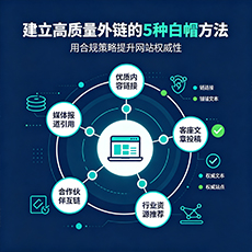 南通建站-建立高质量外链的5种白帽方法